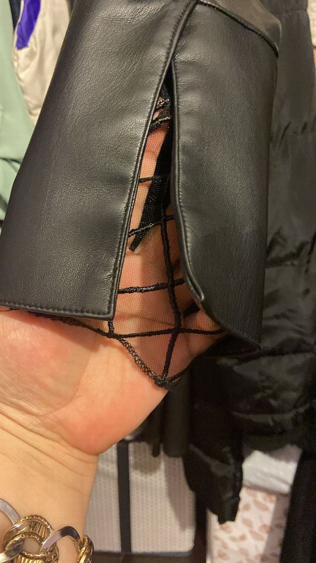 sıfır deri elbise - Görsel 3