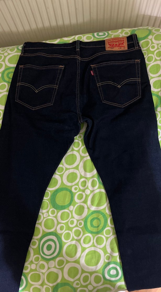 Levis 512 Slim Fit Koyu Mavi Jean — görsel 4/4