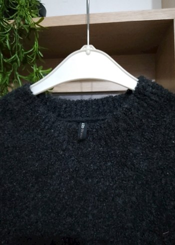 Gri Örme Kadın Süveter - Görsel 3