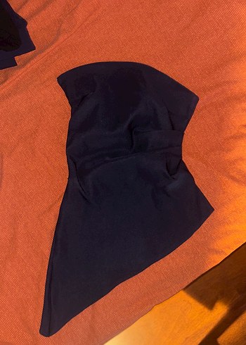 Zara Sik Siyah Straplez Ust