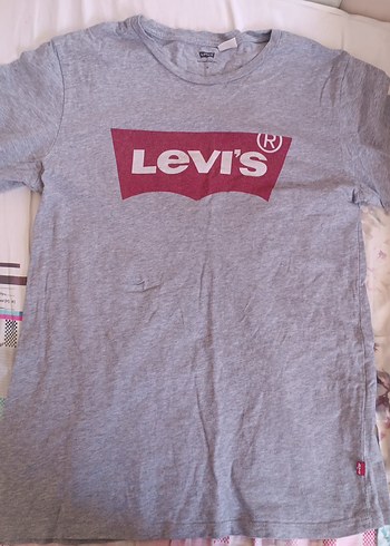 Levis Levi S Gri Melanj Kisa Kollu Tisort