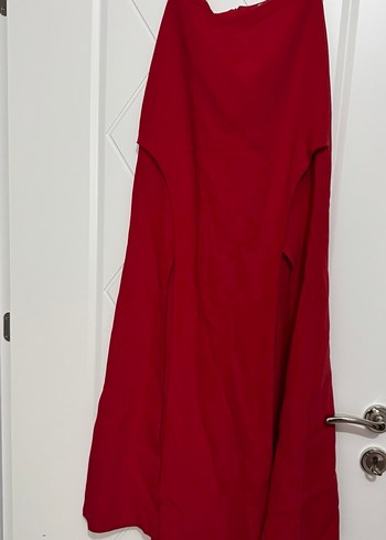 Kırmızı Fermuarlı Straplez Mini Büstiyer - Görsel 5