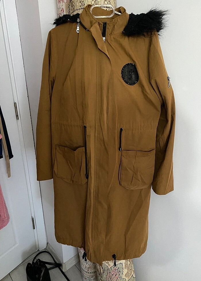 Kahverengi manto - Görsel 3