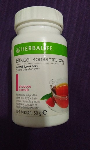 herbalife zayıflatıcı çay ahududulu