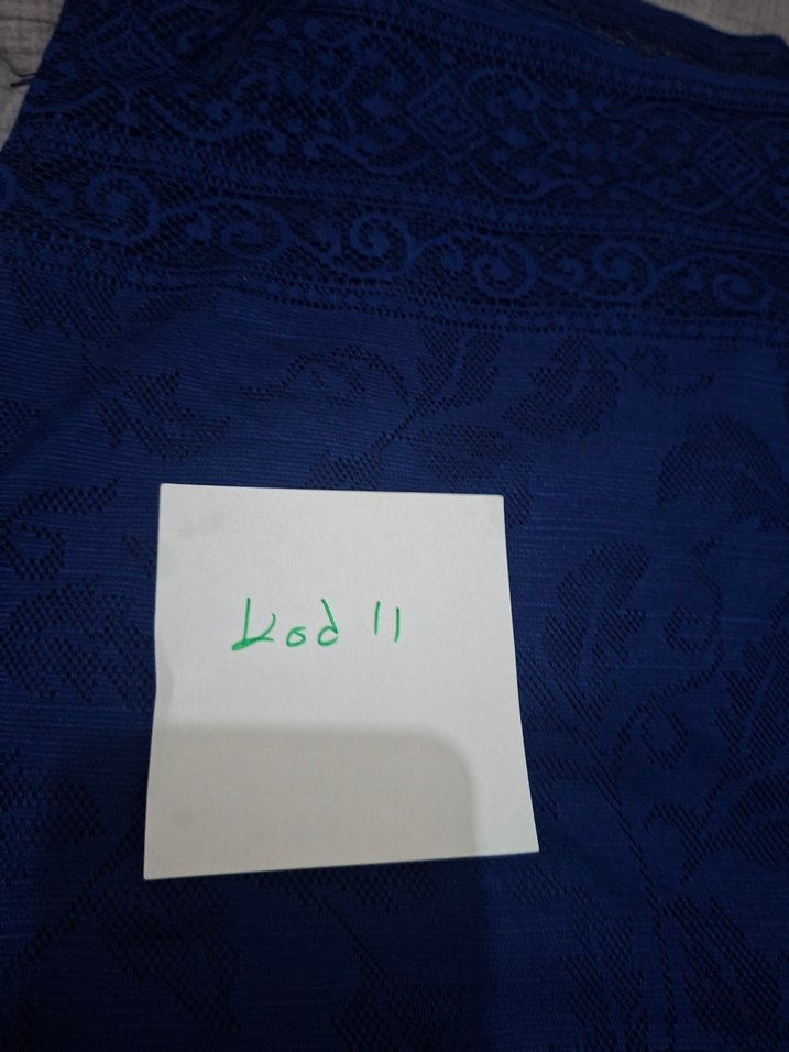 Zarif Mavi Dantel Şal  Hafif ve Şık — görsel 5/5