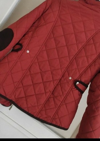 36 Beden Bordo Fermuarlı Kadın Ceket