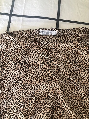 Stradivarius Leopar elbise
