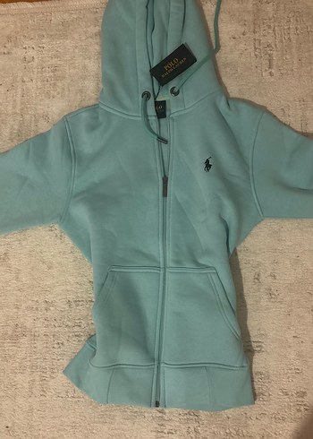 Polo Ralph Lauren Orijinal Polo Ralph Lauren Turkuaz Kapusonlu Hirka