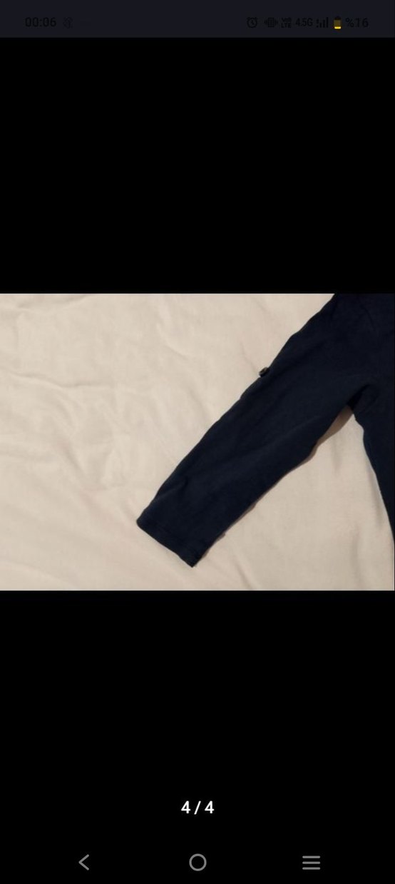 Mavi Baskılı Erkek Çocuk Sweatshirt - Görsel 4