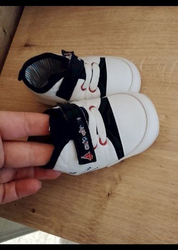 Renkli Baskılı Erkek Bebek İlk Adım Ayakkabısı - Görsel 2