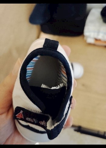 Renkli Baskılı Erkek Bebek İlk Adım Ayakkabısı - Görsel 5