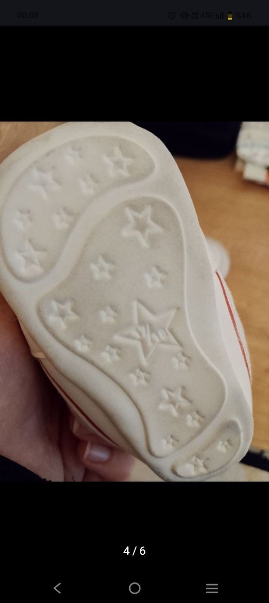 Renkli Baskılı Erkek Bebek İlk Adım Ayakkabısı - Görsel 4