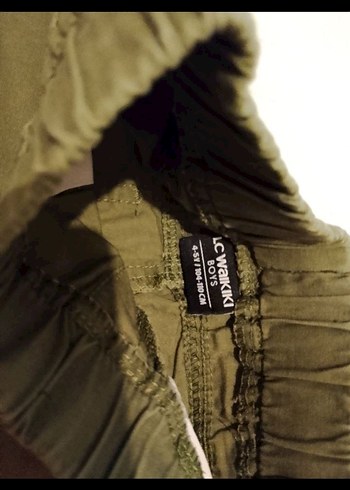 Erkek Çocuk Keten Rahat Kesim Kemerli Pantolon - Görsel 3