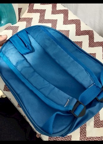 Renkli Mavi Çocuk Okul Çantası - Görsel 3