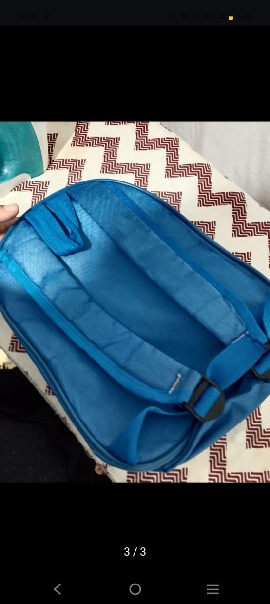 Renkli Mavi Çocuk Okul Çantası - Görsel 3