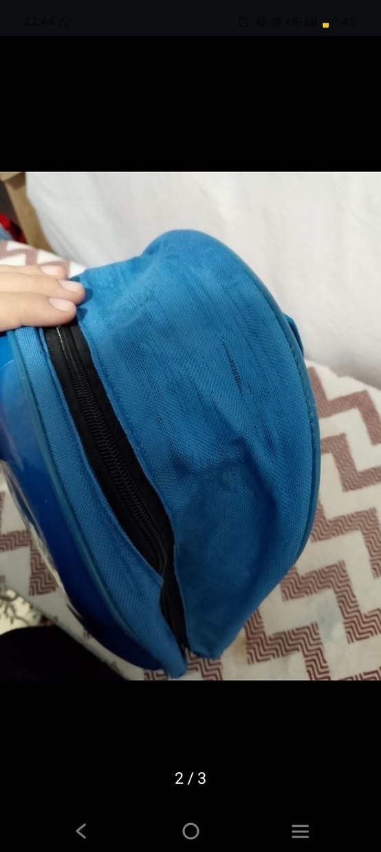 Renkli Mavi Çocuk Okul Çantası - Görsel 2