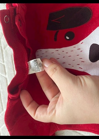 Kırmızı Erkek Çocuk Uzun Kollu Sweatshirt - Görsel 2