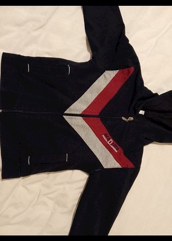 Erkek Kapüşonlu Fermuarlı Sweatshirt - Görsel 4