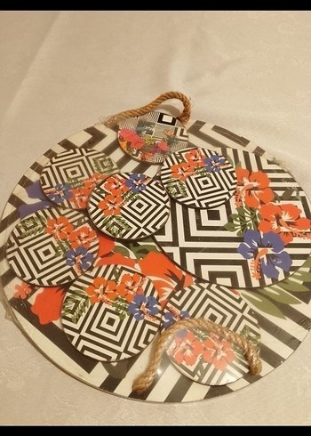 tepsi nihale bardak altı - Görsel 6