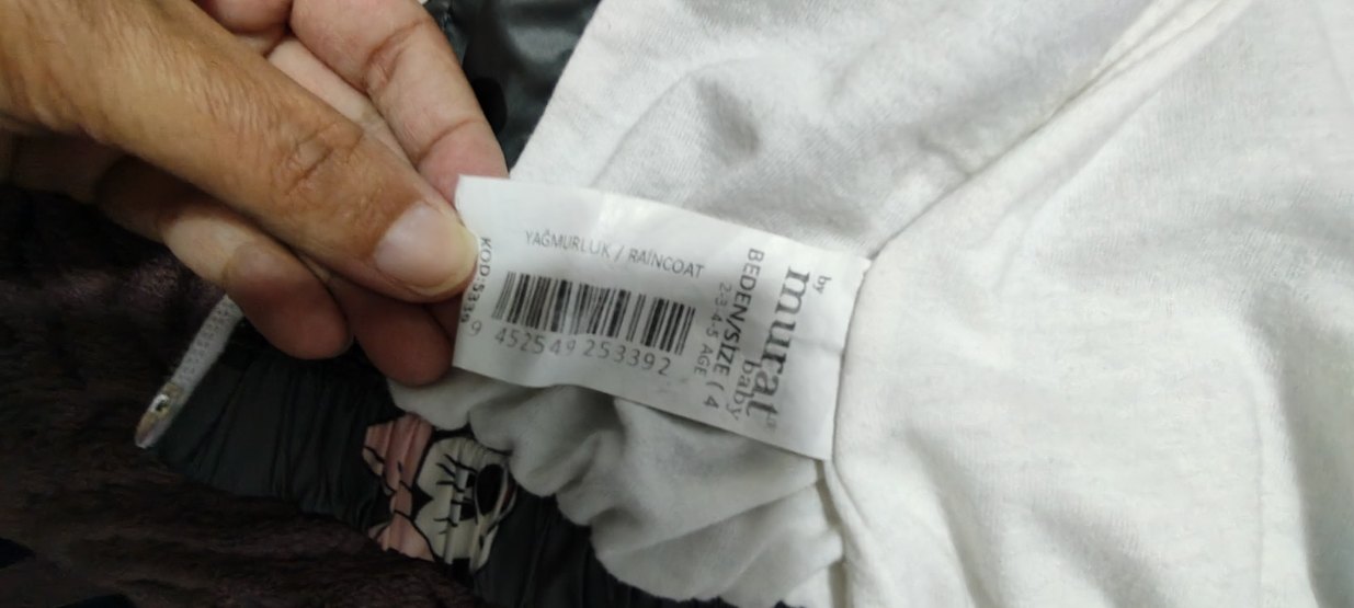 Kız Çocuk Kapüşonlu Baskılı Mont - Görsel 3