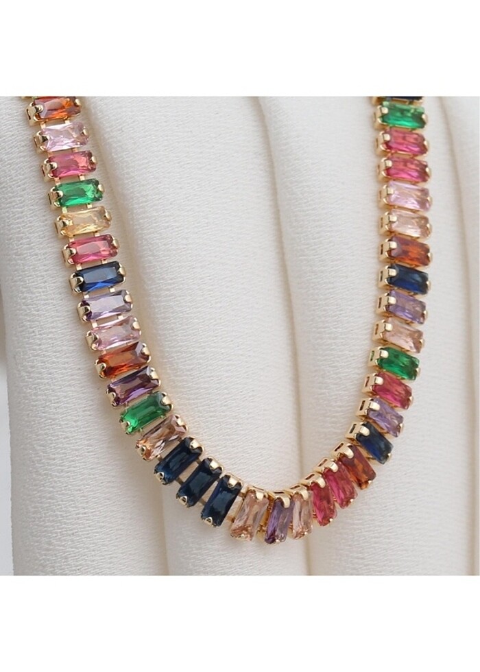 Renkli baget kolye - Görsel 2