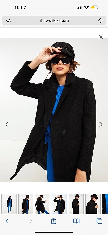 Siyah kaşe kaban - Görsel 3