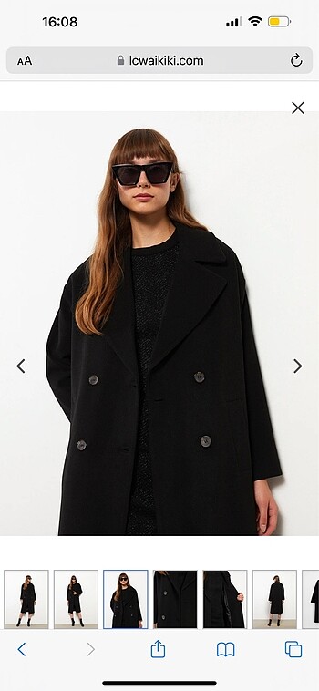 Siyah kaşe kaban - Görsel 10