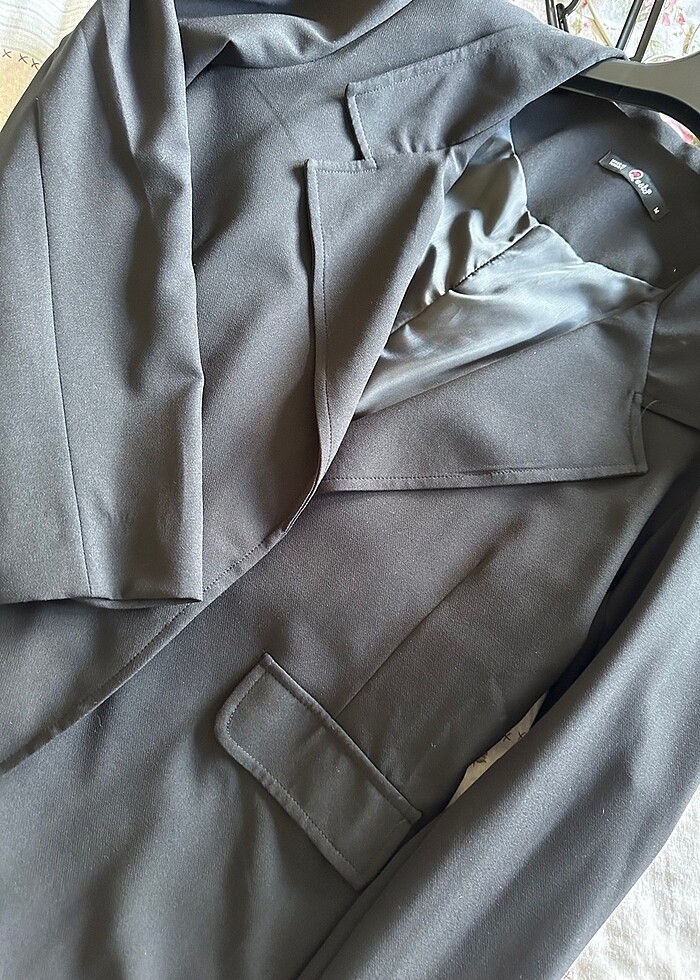 Siyah blazer - Görsel 3