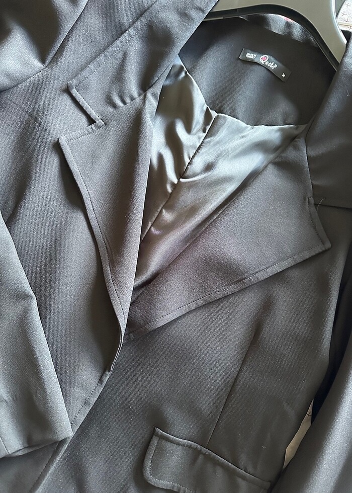 Siyah blazer - Görsel 2