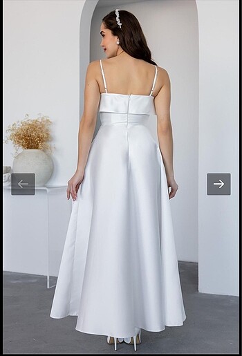 Beyaz elbise - Görsel 3