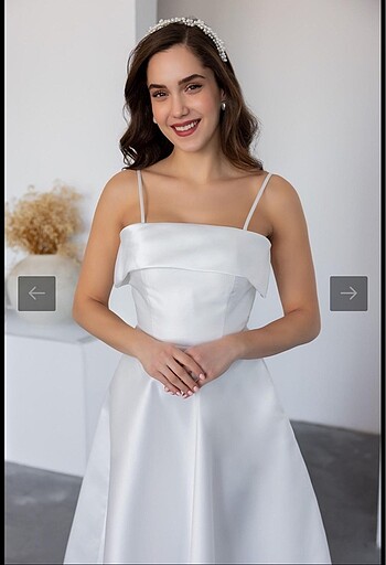 Beyaz elbise - Görsel 2