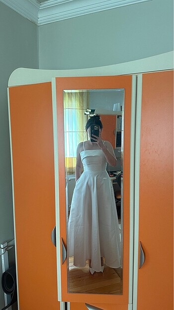 Beyaz elbise - Görsel 5