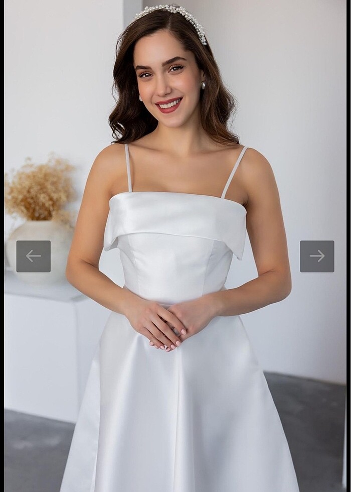 Beyaz elbise - Görsel 2