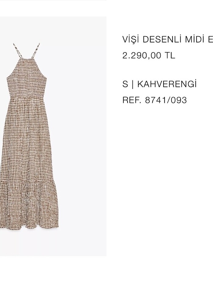 Pötikareli elbise - Görsel 4