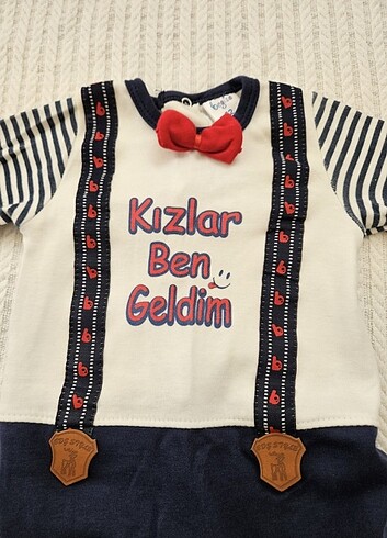3-6 Ay Beden Bebek tulum