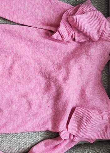 Zara Seker pembe kazak