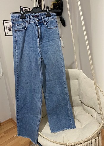 Richmond Yuksek Bel Acik Mavi Denim Jean