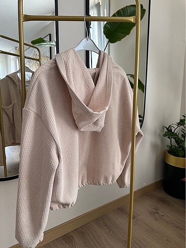 Zara Crop Sweatshirt - Görsel 3