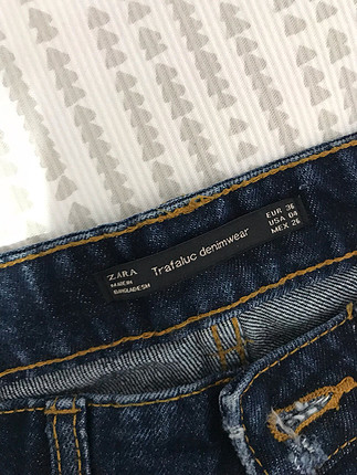 Zara Zara Traffluc İnci detaylı Denim