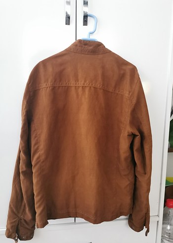 Zara Erkek Kahverengi Süet Ceket - Görsel 2
