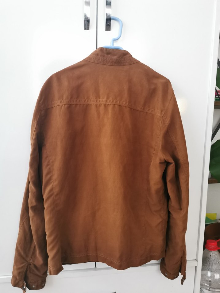 Zara Erkek Kahverengi Süet Ceket - Görsel 2