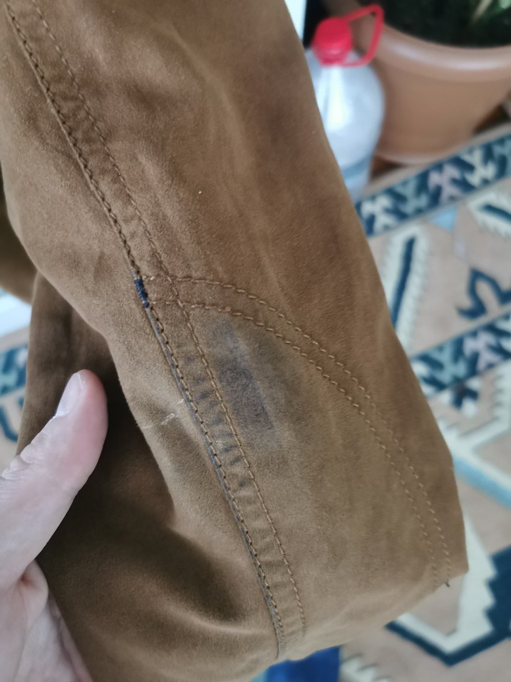 Zara Erkek Kahverengi Süet Ceket - Görsel 4