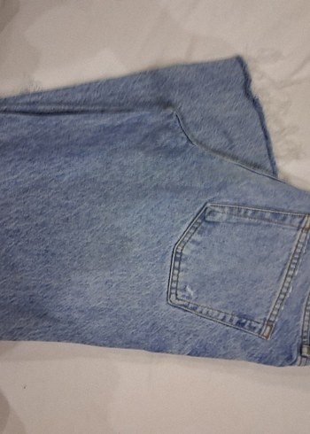28 Beden mavi Renk Zara kadıni Denim Pantolon
