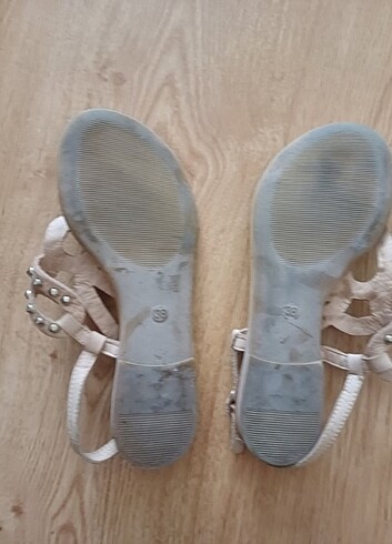 Hotiç deri sandalet - Görsel 6