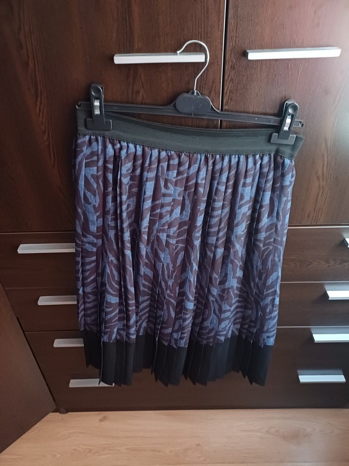 lacivert Pilili Bohem Etek - Görsel 3