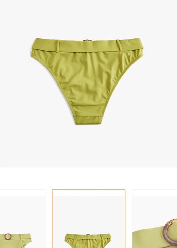 Yeşil bikini takımı - Görsel 5
