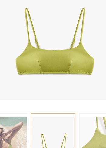 Yeşil bikini takımı - Görsel 2
