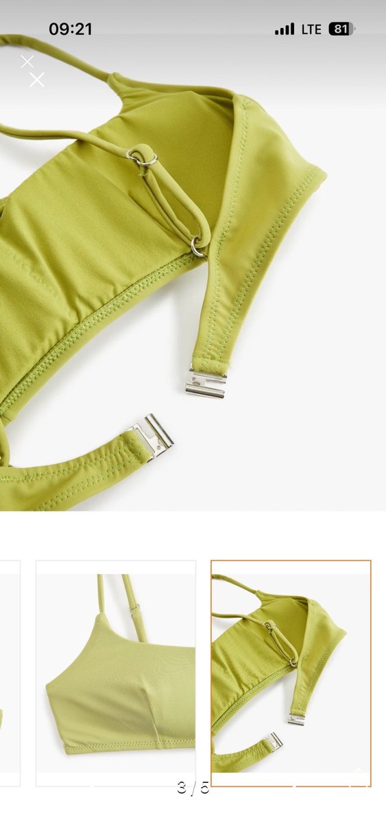 Yeşil bikini takımı - Görsel 3