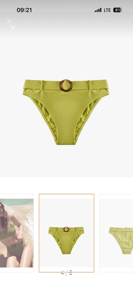 Yeşil bikini takımı - Görsel 4