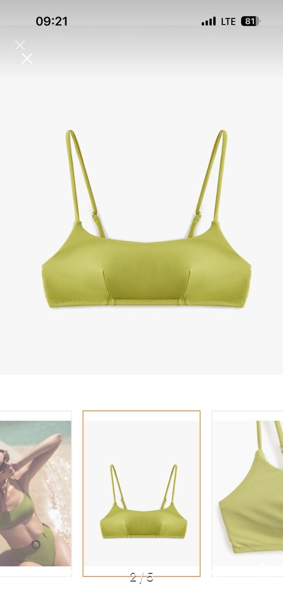 Yeşil bikini takımı - Görsel 2